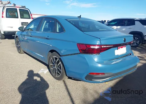 2025 Volkswagen Jetta 1.5T Se из США, поврежденный, VIN 3VW7X7BUXSM088345